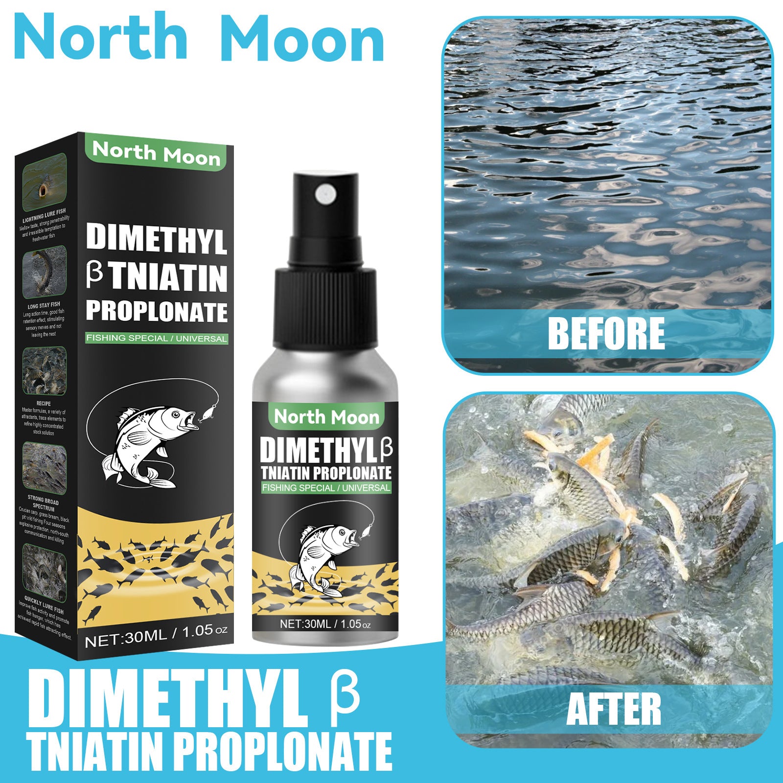 Fish Attractant Spray – Powerful Fishing Bite Enhancer