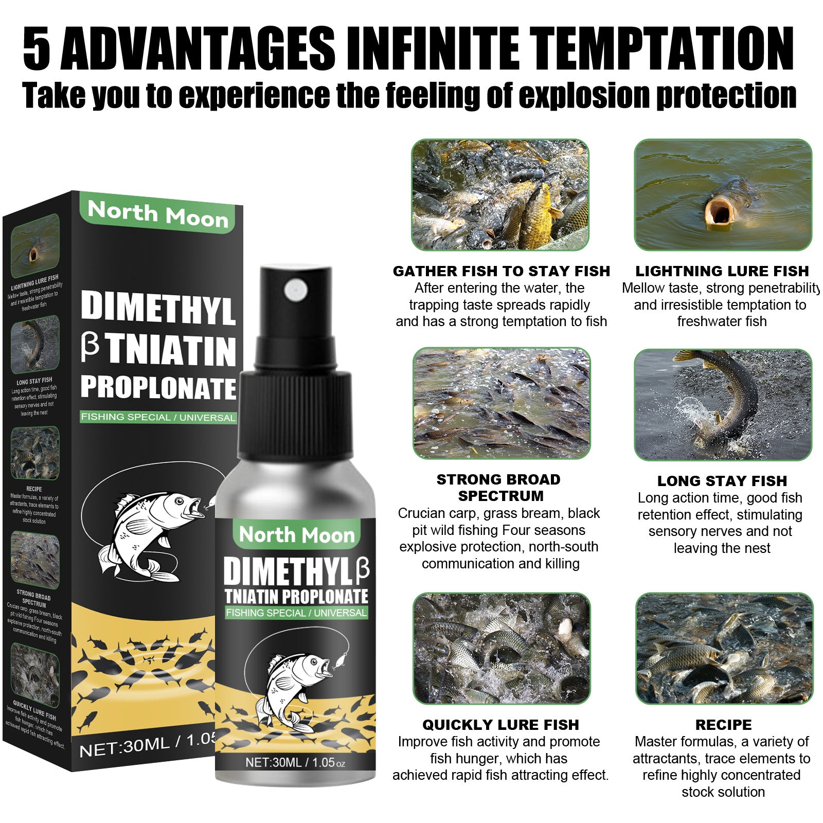 Fish Attractant Spray – Powerful Fishing Bite Enhancer