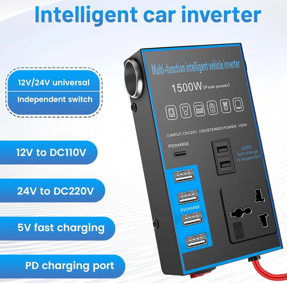 1500W Car Power Inverter