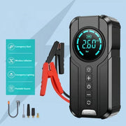Jump Starter With Air Pump هيكساليفينغ™ جهاز تشغيل البطارية مع منفاخ هواء